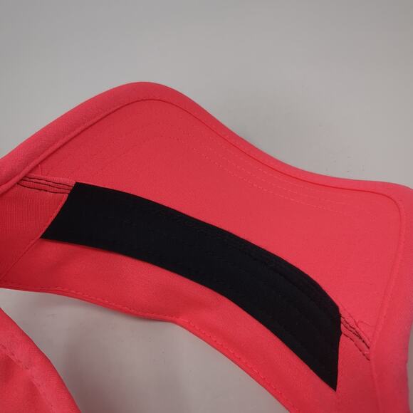 Eagle Lakes Golf Club Strapback Visor Hat Pink One Size Under Armour - Picture 8 of 9